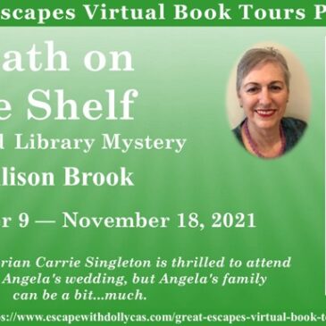 #Giveaway ~ Death on the Shelf (A Haunted Library Mystery) by Allison Brook… #books #CozyMystery #readers