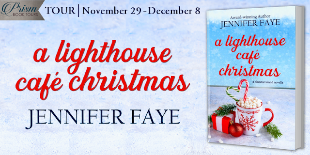 #Giveaway ~ A Lighthouse Café Christmas by Jennifer Faye… #books #Christmas #romance #SecondChanceLove #readers