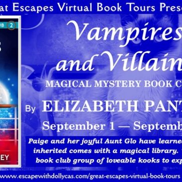 #Giveaway ~ Vampires and Villains (Magical Mystery Book Club) by Elizabeth Pantley… #books #CozyMystery #readers