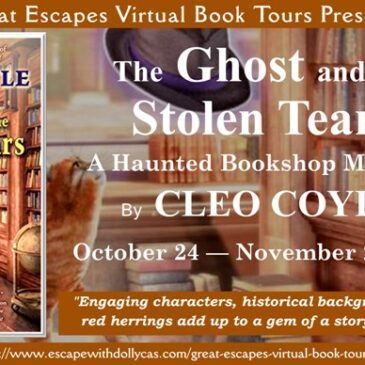 #Giveaway ~ The Ghost and the Stolen Tears (A Haunted Bookshop Mystery) by Cleo Coyle… #books #CozyMystery #readers