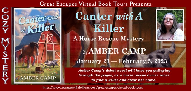 #Giveaway ~ Canter with a Killer (A Horse Rescue Mystery) by Amber Camp… #books #CozyMystery #readers