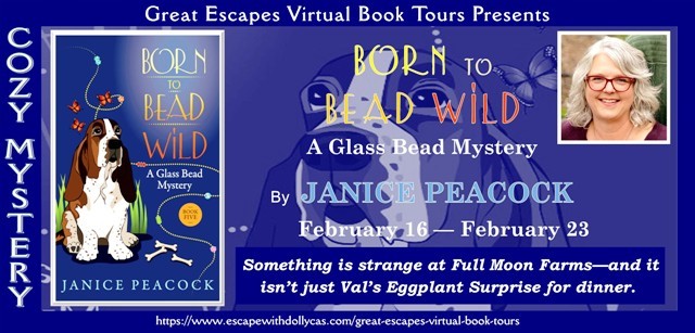 #Excerpt ~ Born to Bead Wild (A Glass Bead Mystery) by Janice Peacock… #books #CozyMystery #readers