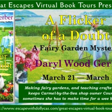 #Giveaway ~ A Flicker of a Doubt (A Fairy Garden Mystery) by Daryl Wood Gerber… #books #CozyMystery #readers