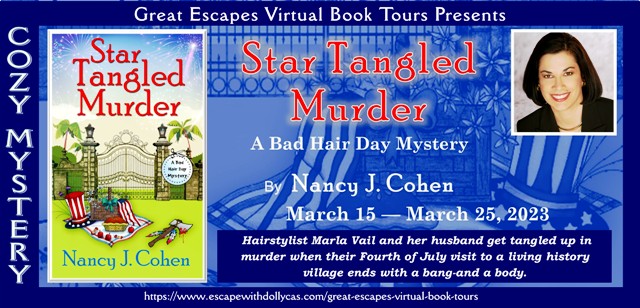 #Giveaway ~ Star Tangled Murder (A Bad Hair Day Mystery) by Nancy J. Cohen… #books #CozyMystery #readers
