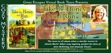 #Giveaway ~ Take the Honey and Run (A Bee Keeping Mystery) by Jennie Marts… #books #CozyMystery #readers