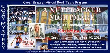 #Giveaway ~ A Nutcracker Nightmare (A Killer Chocolate Mystery) by Christina Romeril… #CozyMystery #books #readers