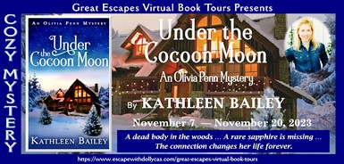 #Giveaway ~ Under the Cocoon Moon (An Olivia Penn Mystery) by Kathleen Bailey… #books #CozyMystery #readers