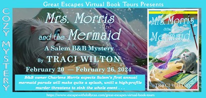 #Giveaway ~ Mrs. Morris and the Mermaid (A Salem B&B Mystery) by Traci Wilton… #CozyMystery #books #readers